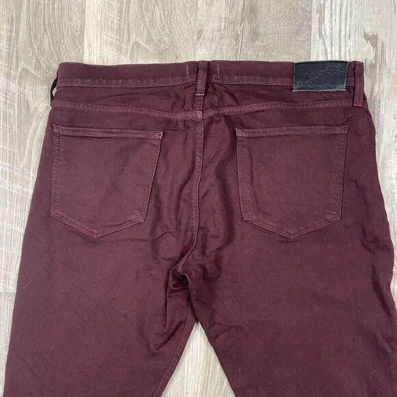 Paige Jeans Lennox Mens 36 (Fits 38x31) Slim Straight Rayon Stretch Pants FLAW - Picture 13 of 14